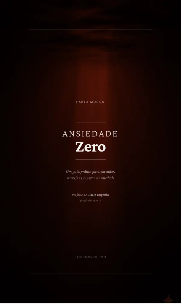 Capa do eBook ANSIEDADE ZERO