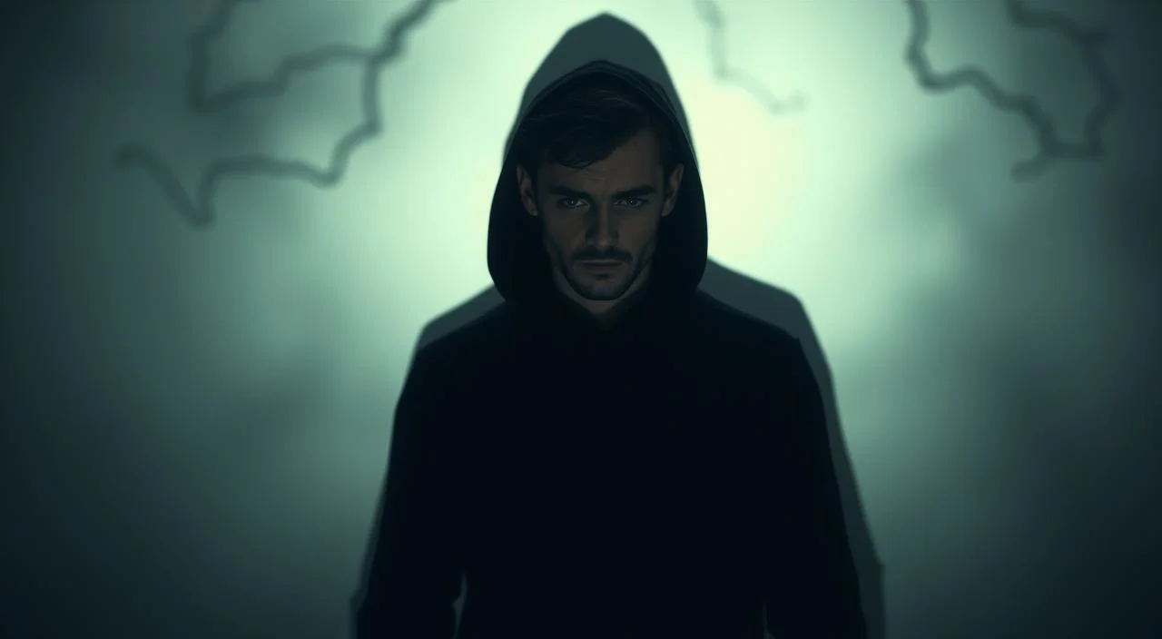 A person stands before a looming shadow, their face etched with trepidation. The figure's expression conveys a palpable sense of unease, as if the weight of perceived judgment bears down upon them. The background is hazy, with muted tones and a dreamlike quality, emphasizing the psychological nature of the scene. Soft lighting casts a gentle glow, creating an atmosphere of vulnerability and introspection. The overall composition evokes the profound impact of the fear of judgment on one's mental well-being, a central theme of the article's section.