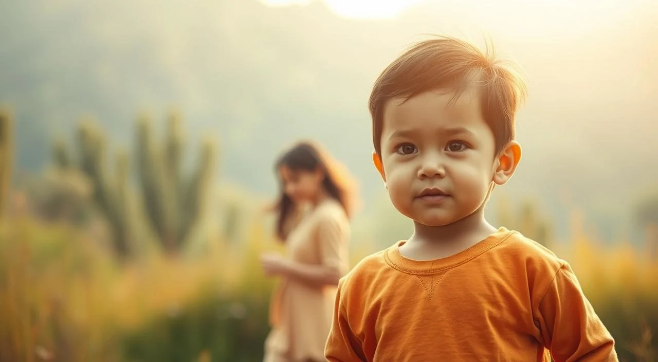 A serene, warm-toned scene depicting the importance of self-esteem in childhood. In the foreground, a young child stands confidently, their expression radiating inner strength and self-assurance. The middle ground features a nurturing parent figure, gently guiding and supporting the child, conveying the crucial role of emotional support. The background is a tranquil, natural setting, with lush greenery and a soft, diffused lighting, creating a sense of calm and security. The overall atmosphere is one of growth, trust, and the blossoming of a child's self-belief, reflecting the introduction to the article's topic.
