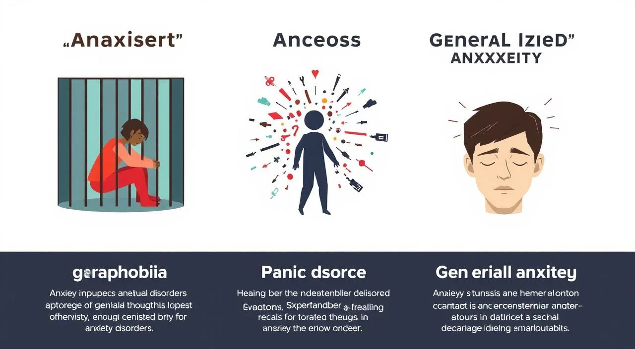 Comparação de Transtornos de Ansiedade