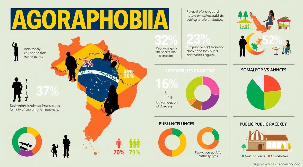 Estatísticas de Agorafobia no Brasil