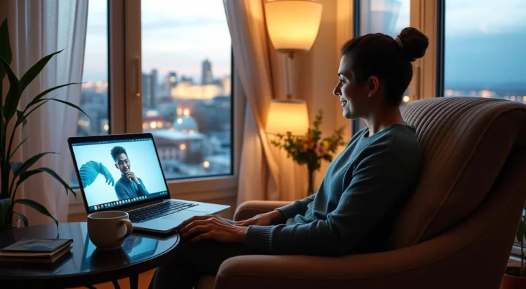 benefícios da terapia online