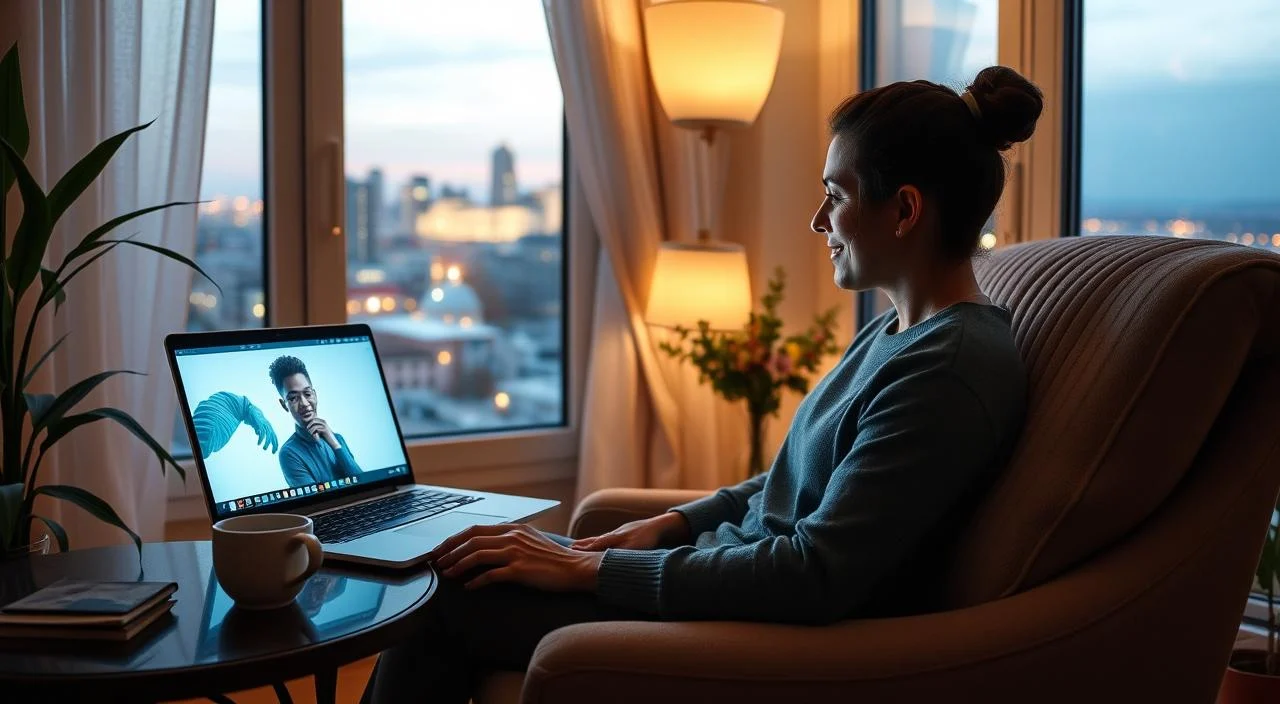 benefícios da terapia online