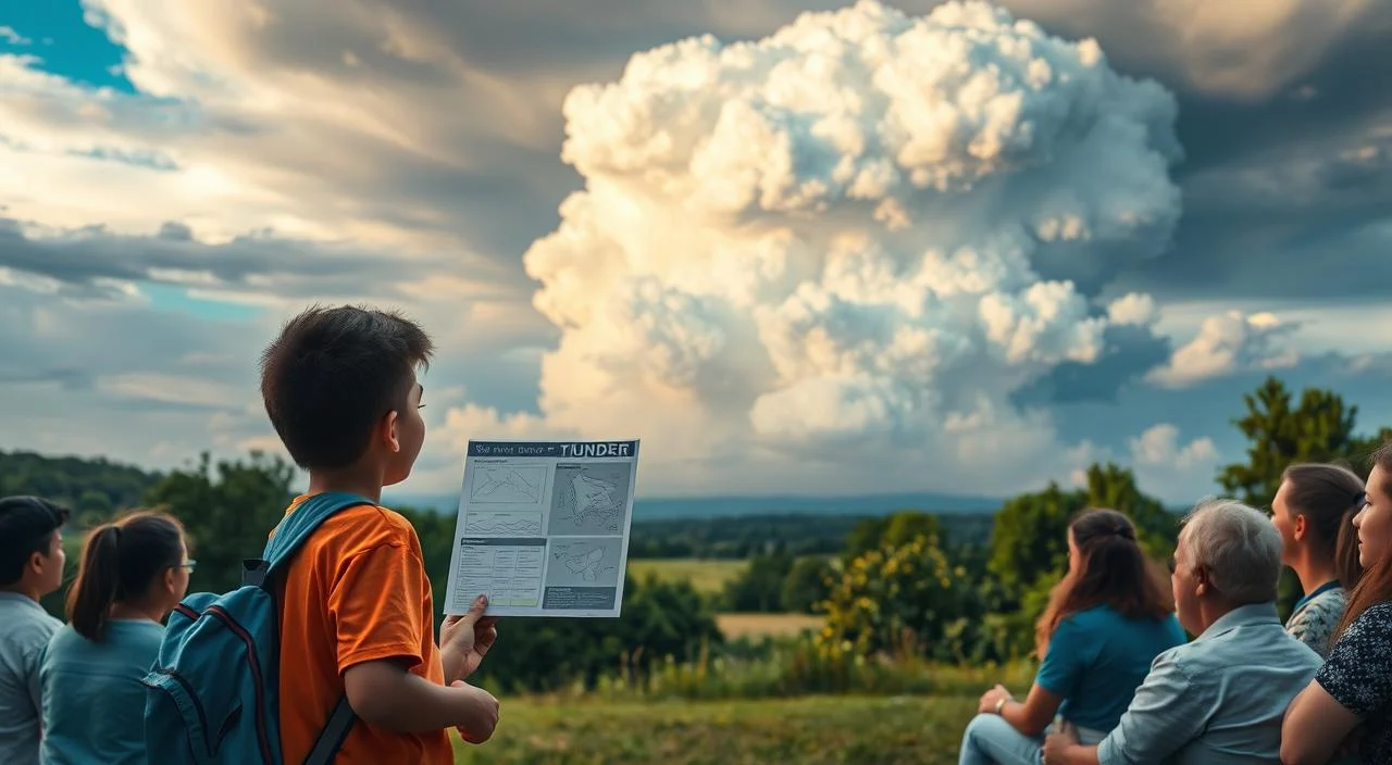 educação sobre tempestades