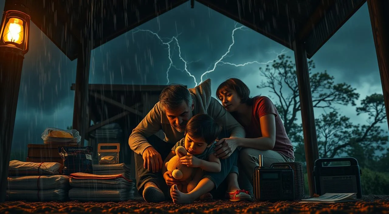 proteção durante tempestade
