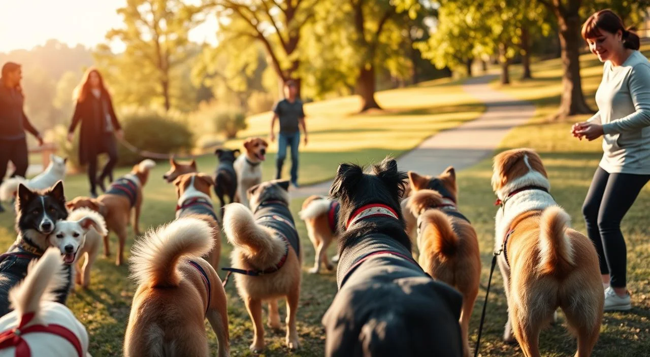 socialização de cães